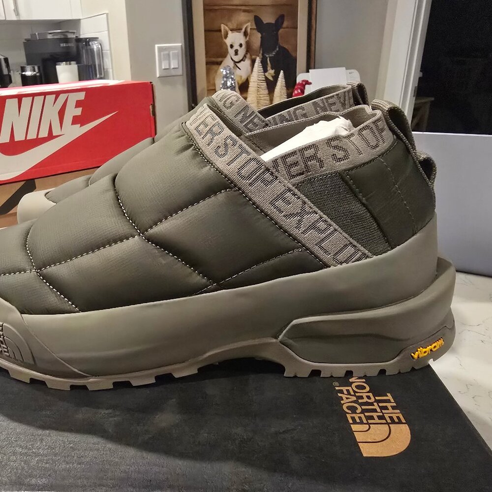 The North Face Men's Glenclyffe Urban Mule Slip-on Taupe Green Size 12 US NEW